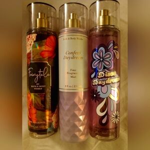 Bath & Body Works Body Sprays